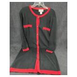 Ladies Prosperity Sweater Dress Sz Med