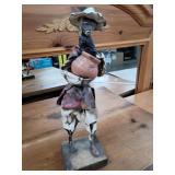 13" Vintage Mexican Folk Art Paper Mache