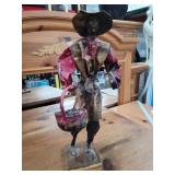 14" Vintage Mexican Folk Art Paper Mache