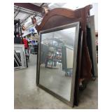 Wooden Framed Mirror  36 in X 42in