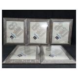 (5) New 8x10 Wall Frames