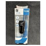 2-Port USB Car Charger 15.5W