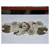 Nice Beaded Fall Table Runner