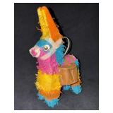 Mini Donkey Piï¿½ata Colorful Paper 9ï¿½