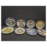 (8) Decorative Mexican Plates