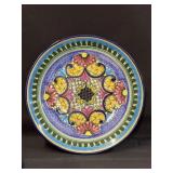 Talavera Plate From Mexico 11"