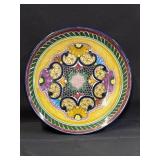 Talavera Plate From Mexico 11"