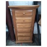 Lingerie chest 52" tall 17" deep 28"wide