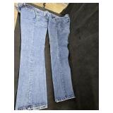 (2) Prs Ladies Harley Davidson Jeans Size 8
