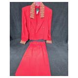 Positive Attitude Ladies Jacket & Slacks Sz 10