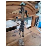16" Vintage Mexican Folk Art Paper Mache