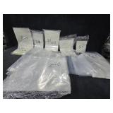 Huge Lot Of Plastic Sleeves Asst. Sizes