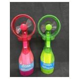 (2) O2Cool Deluxe Misting Fans