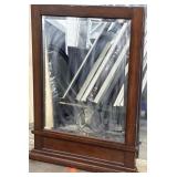Small Wood Mirror