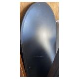 40 in x 60 in Oval Wooden Table Top