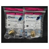 (2) NIP SharkBite 1/2" End Stops