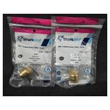 (2) NIP SharkBite 1/2" End Stops