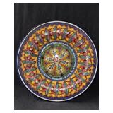 Talavera Hand-Painted Mexican Ceramic Plate 22"
