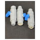 3 Valve Flush 3/8"
