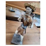 13" Vintage Mexican Folk Art Paper Mache