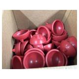1 Case of Mexican Salsa Bowls Red 4oz 3005G