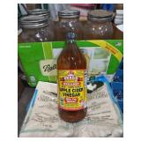 Half Gallon Mason Jars, Cheesecloth