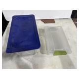 (2) Storage Boxes With Lids