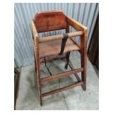 Commercial Wooden Child High Chair