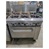 6 burner stove 36x31x36