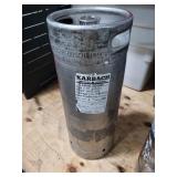 Empty pony keg. Contents unknown only the keg for