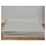 (6) Front of the House Porcelain Plater 12" x 9"