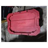 25 gallon latch in stack tote husky brand
