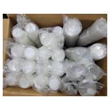 (8) 200ct 3.25oz containers w (8) 125ct Lids