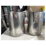 (2) Frothing Pitcher Stainless Steel 7ï¿½