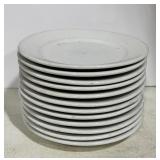 (12) Crestware 9" Round Plates