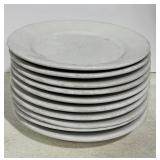 (10) Crestware 9" Round Plates