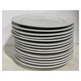 (12) Crestware 12" Round Dinner Plates