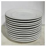 (12) Crestware 9" Round Plates