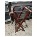 Folding Wood Serving Tray 32