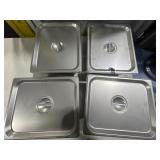 (5) Steam Vollrath Super Pan 12ï¿½x10ï¿½, 4ï¿½ Deep