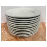 (12) Delco Atlantic China 7" Round Porcelain Plate
