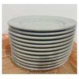 (12) Tuxton Made in China 14 Round 6" Plates