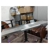 Stainless Gusset Shelf w/Ticket Holder 60x12