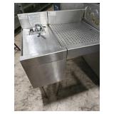Glastender SWB-12 Underbar Wet Waste Sink Unit