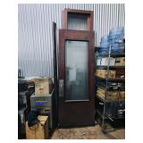 Wood Door w/ Handle