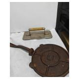Grill press & tortilla press