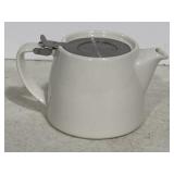 ForLife White Stump Teapot with Stainless Steel