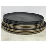 12 Round Serving Trays 14" & 16"