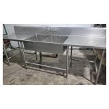 Custom Tristar Metals Prep Sink 109x30x37