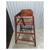 Commercial Wooden Child High Chair